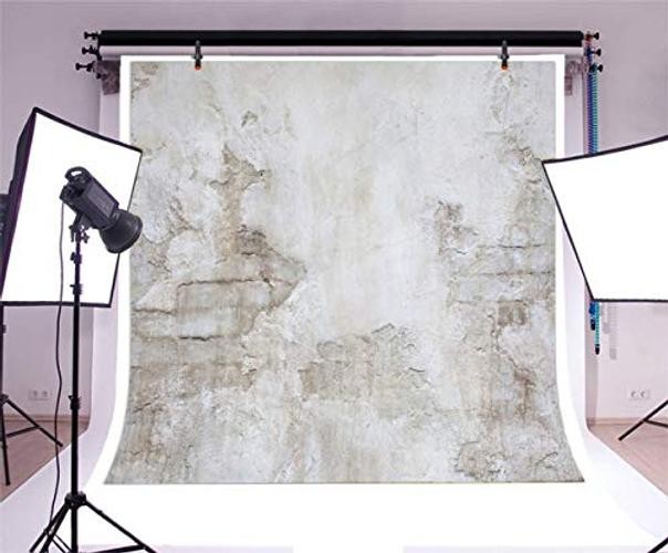 Rock Wall Photography Backdrop Stucco Wall Rock Backdrop Stone Brick 8x8ft