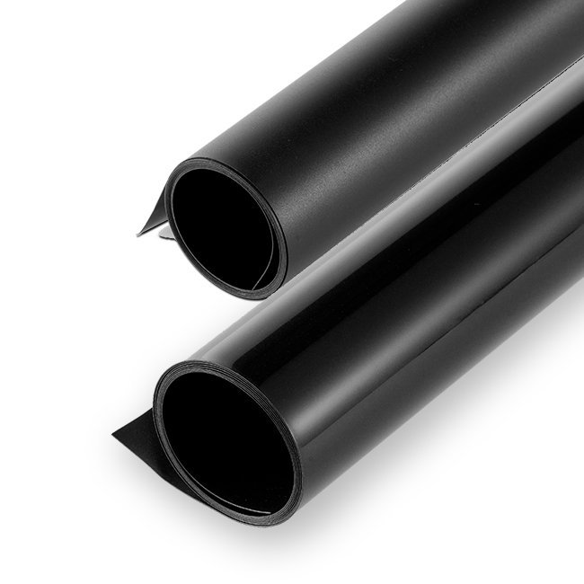 Selens Photography Backdrop Matte Smooth PVC Background 60x130cm 24x52inch Black