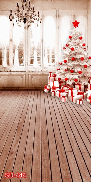 10’x20′ CP Christmas Season Scenic Microfiber Fabric background backdrop SU444