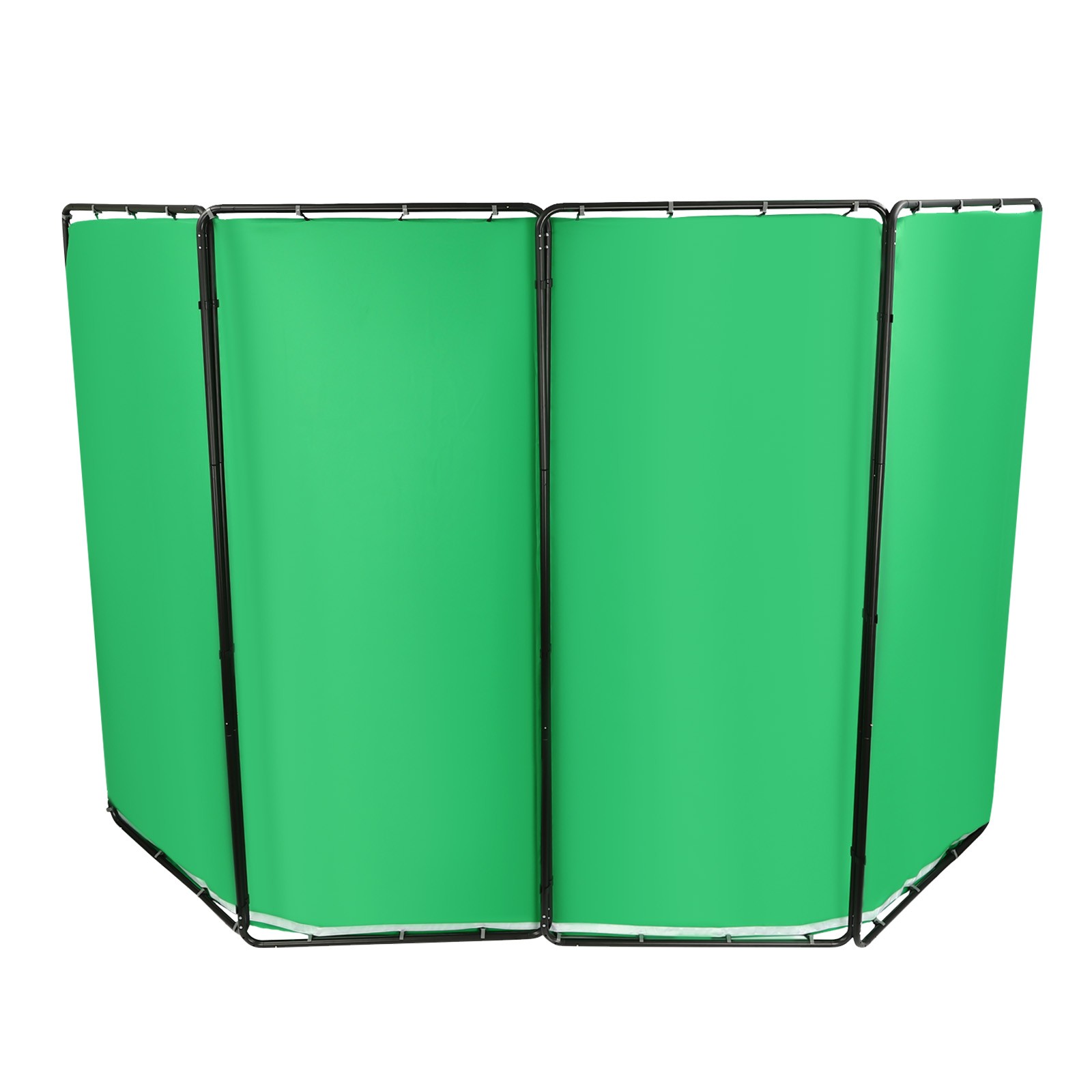 12.73*7.55ft Photography Backdrop Stand Kit with Green Cloth For Photo Studio