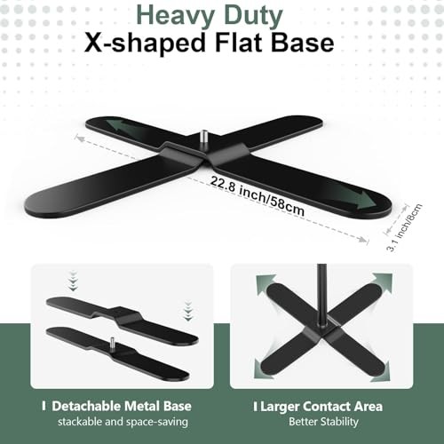 Pipe and Drape Backdrop Stand Kit 10x10ft, Heavy Duty Back Drop 10×10FT