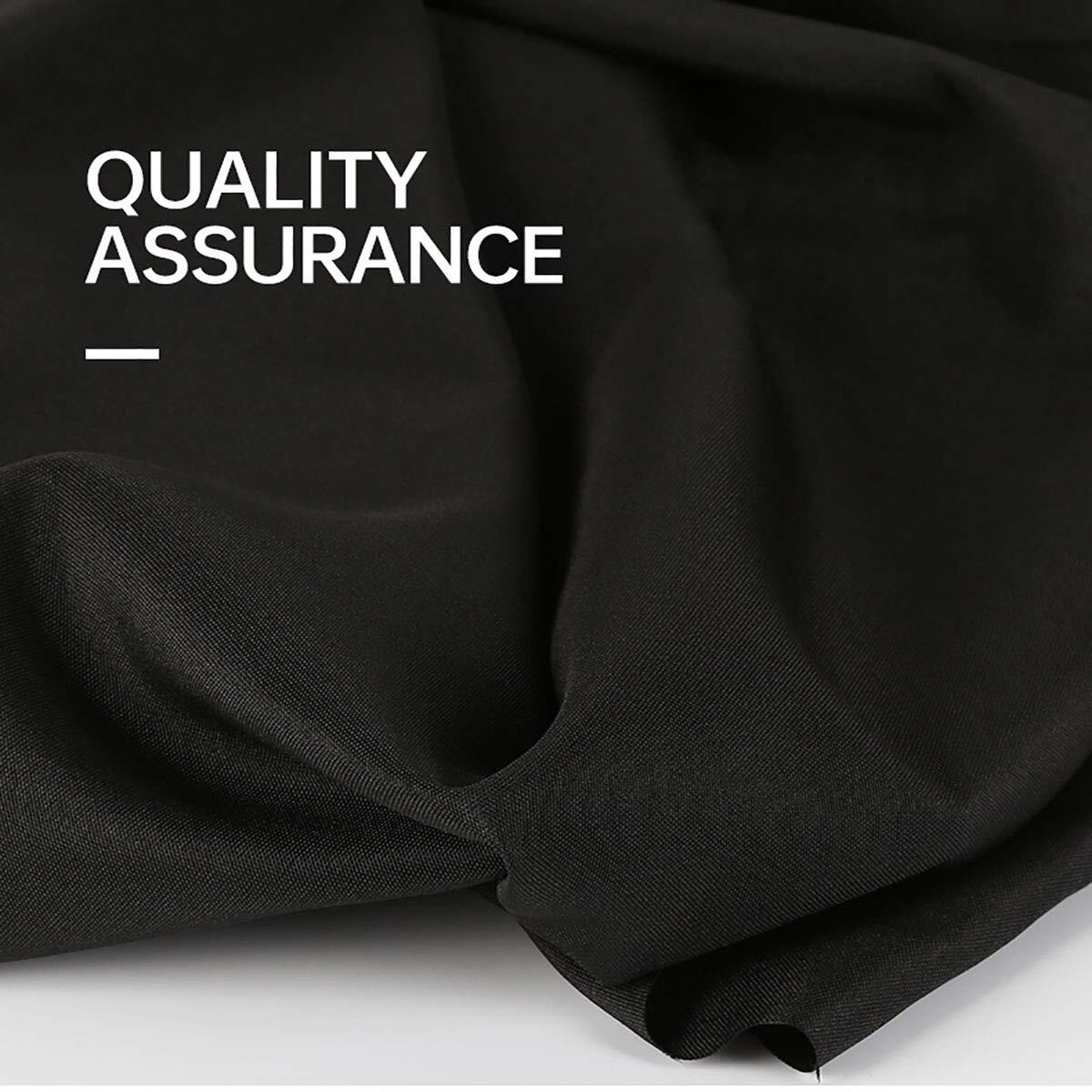 6x9ft Solid Black Muslin Photo Backdrop Screen Studio Photography Background