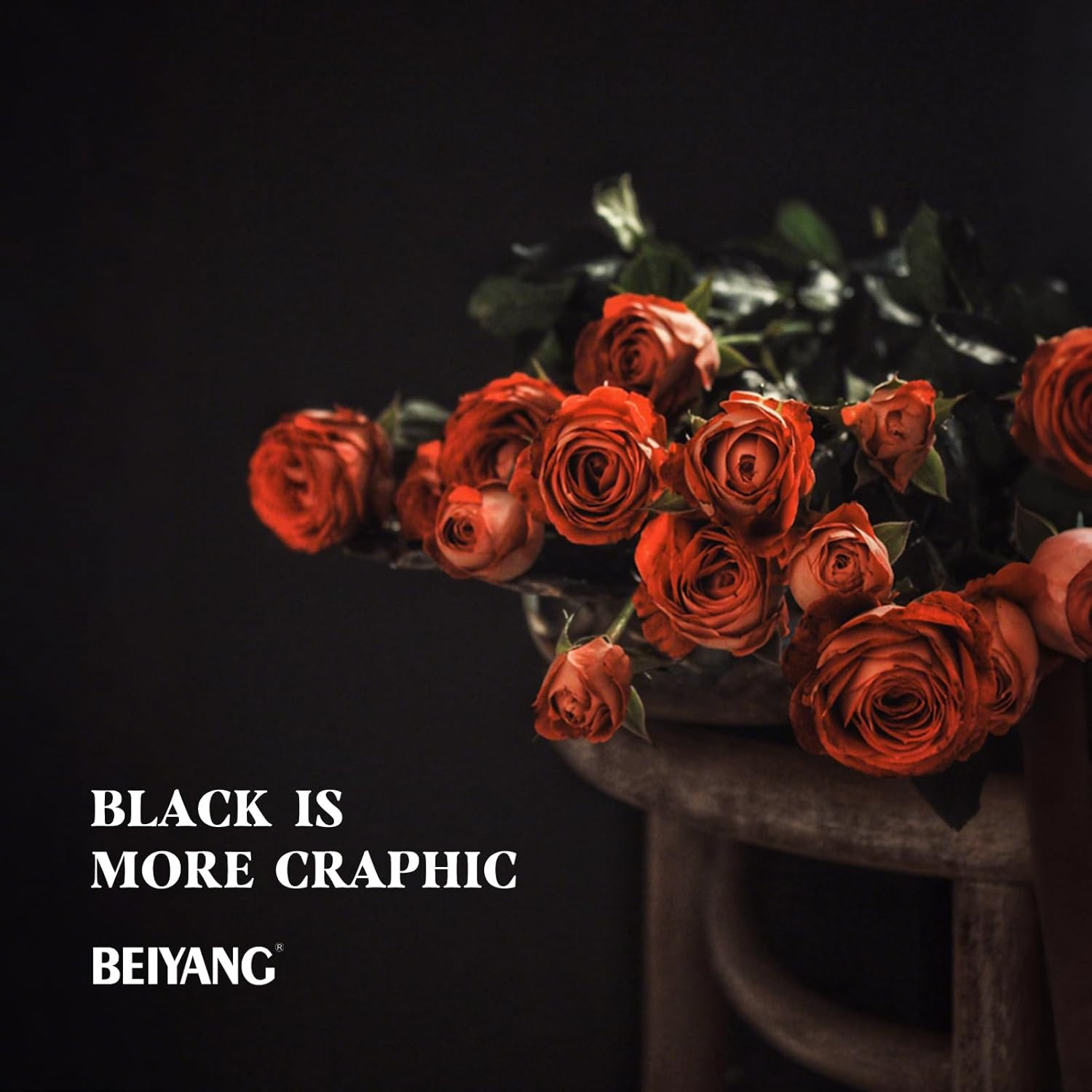 8X10 FT Black Backdrop for Photography, Large Black Screen for Portraits, Backgr