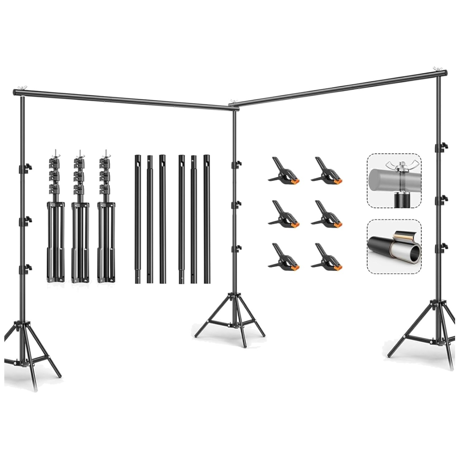 10x20FT Backdrop Support Stand for Photography Kit