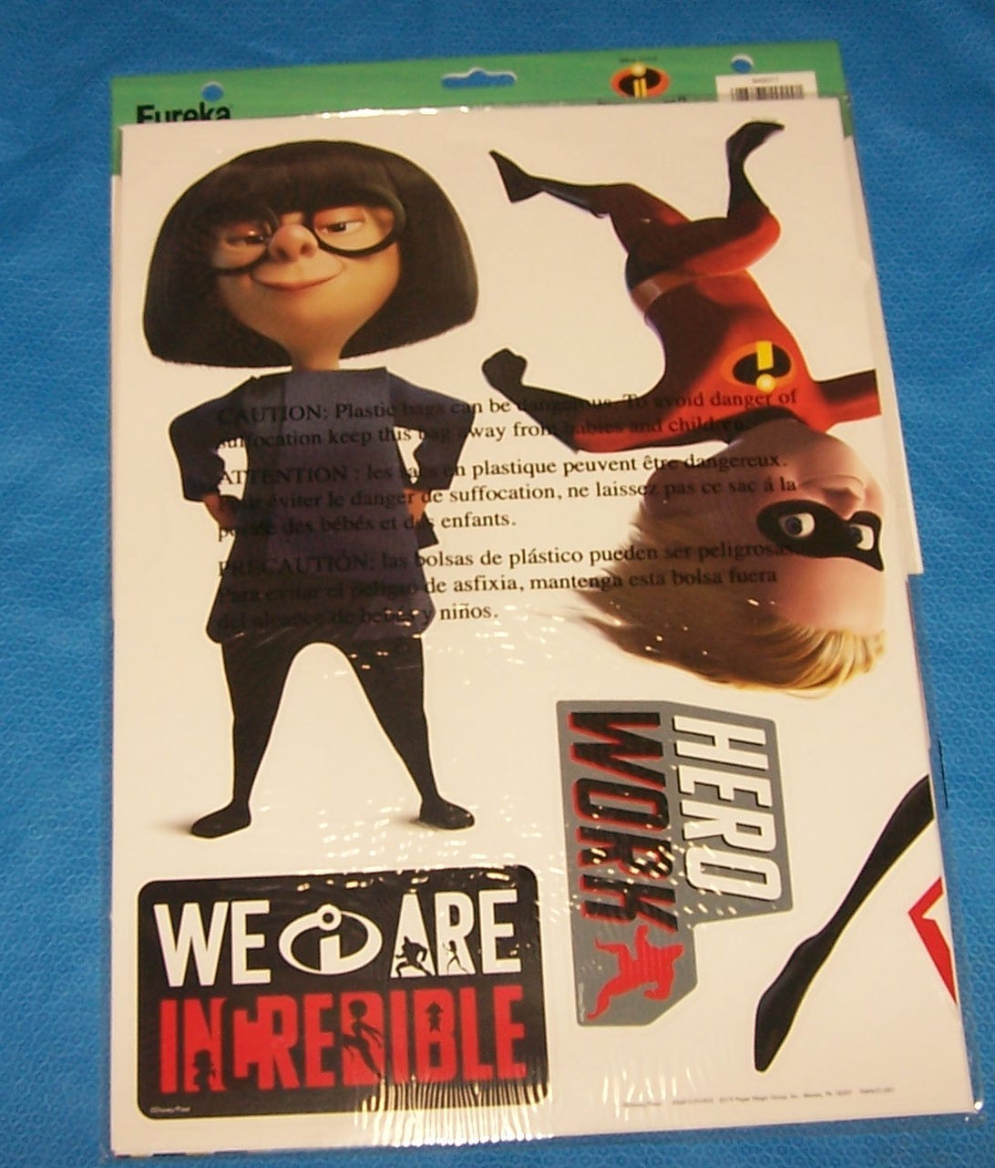 Eureka Disney Pixar The Incredibles Classroom Decoration Door Poster Kit, 33p…