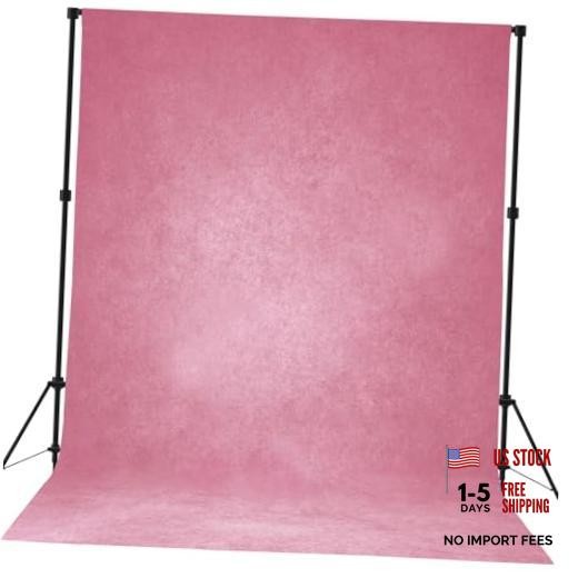 Pink 8×10 ft Photography Backdrop,Classic Abstract 8x10ft Pink Textured