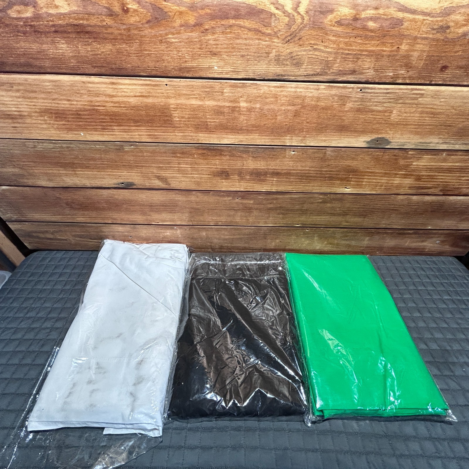 HYJ-INC Photo Video Studio Stand and Backdrop(Green, White, Black) in box