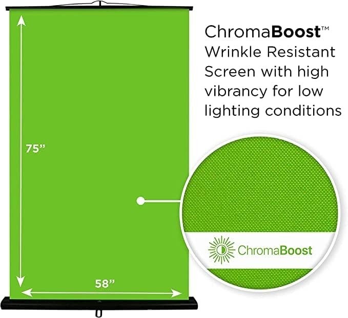 Valera Creator Portable Retractable Green Screen 75×58″ Not available on Amazon!