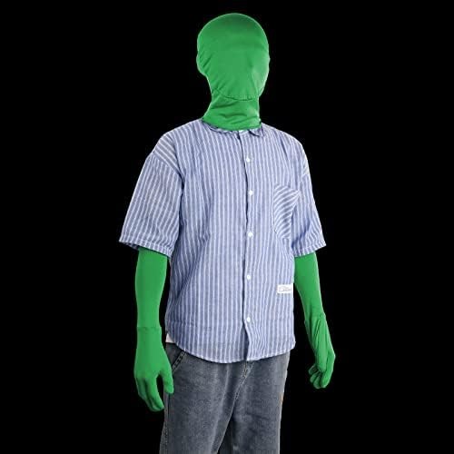 Chromakey Gloves & Hood for Chroma Key Compositing Green Screen in Photography &
