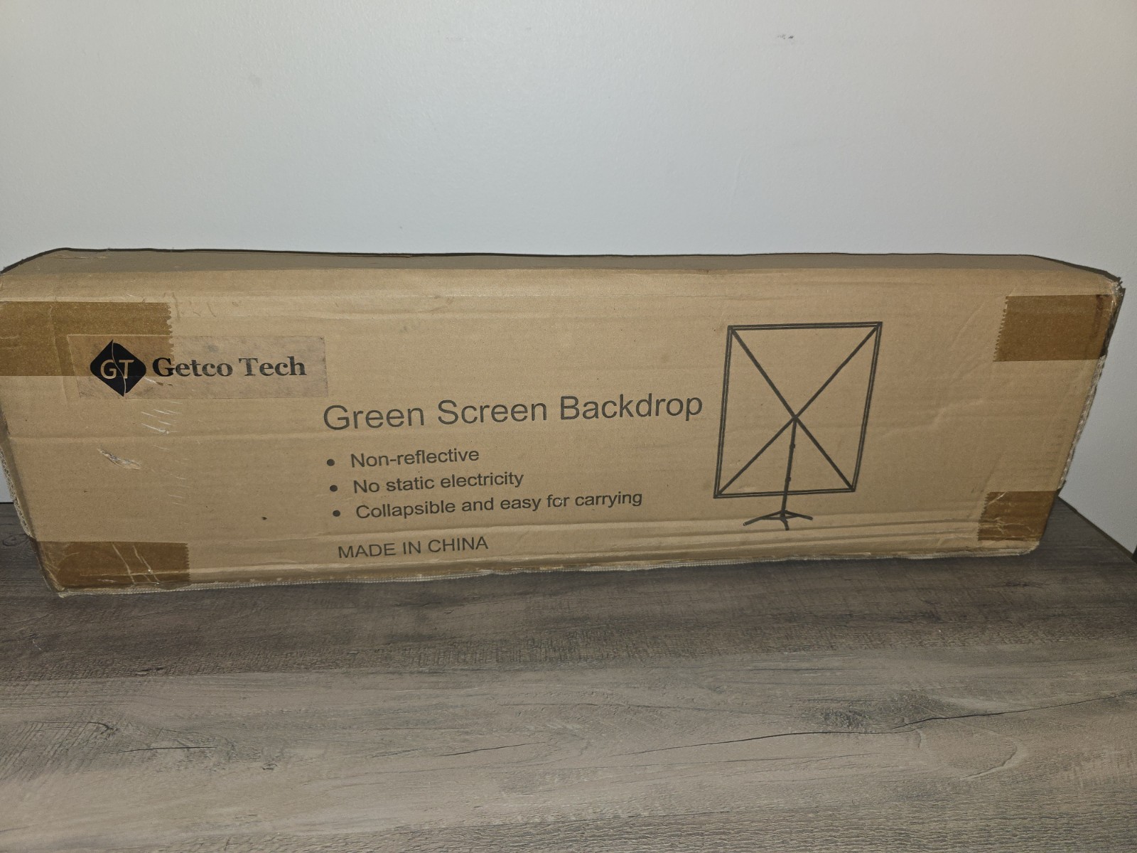 Green Screen Backdrop 84″ Portable Photography Video Background Stand Kit