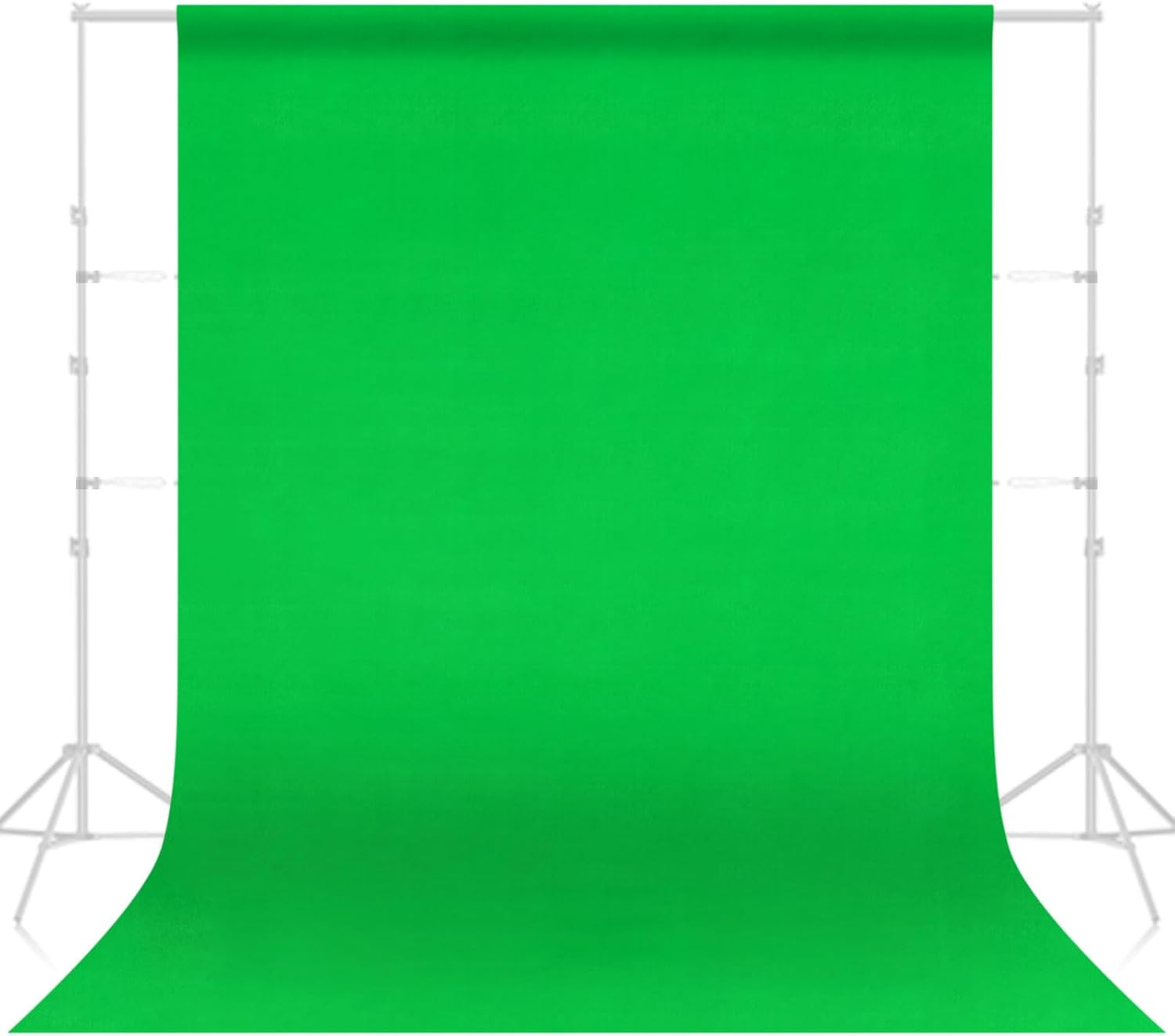 Green Screen Backdrop, 10 X 20 Ft Photography Greenscreen Background Sheet Fabri