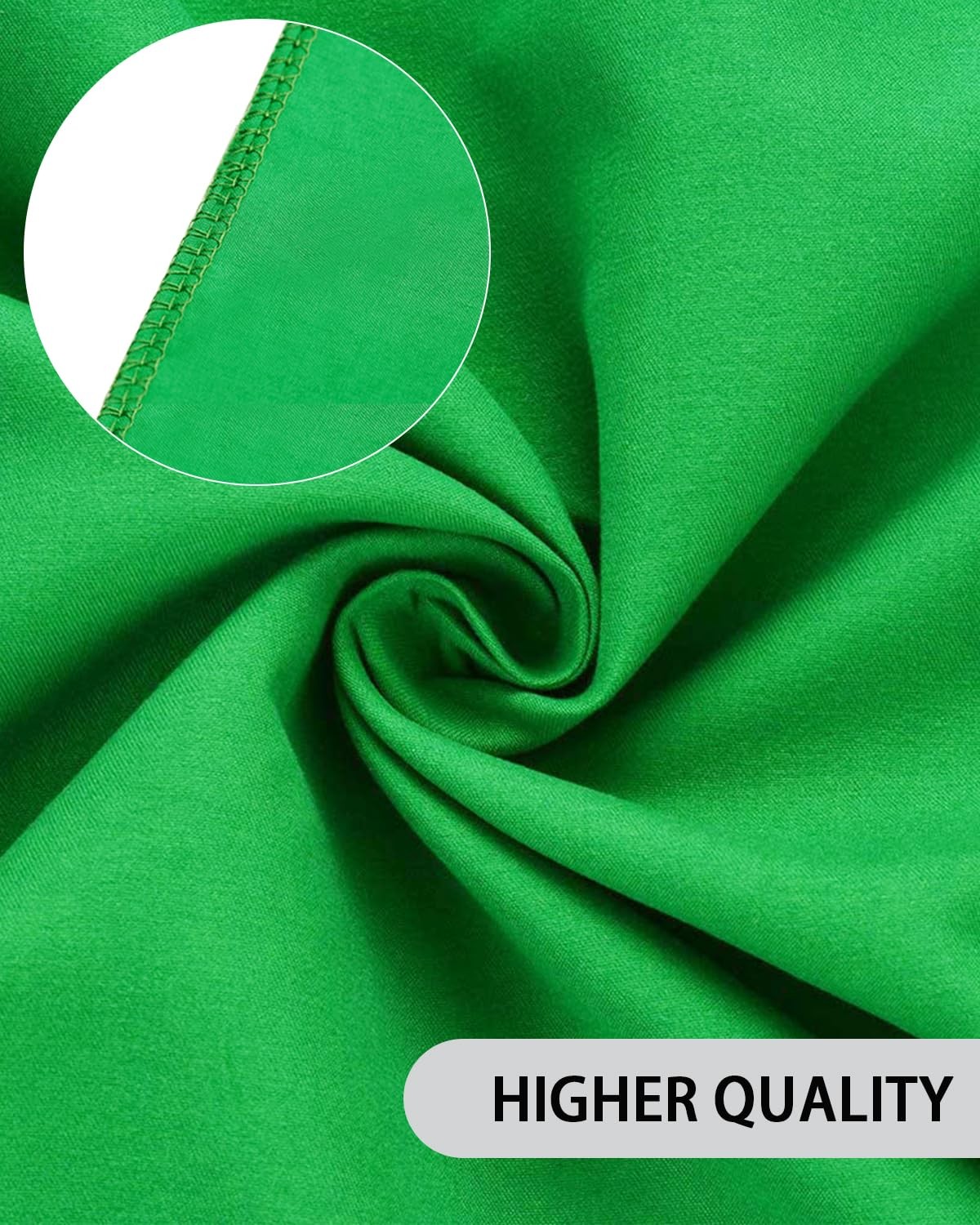 Green Screen Background for Photography, PULUZ Sheet 3.3*6.6FT