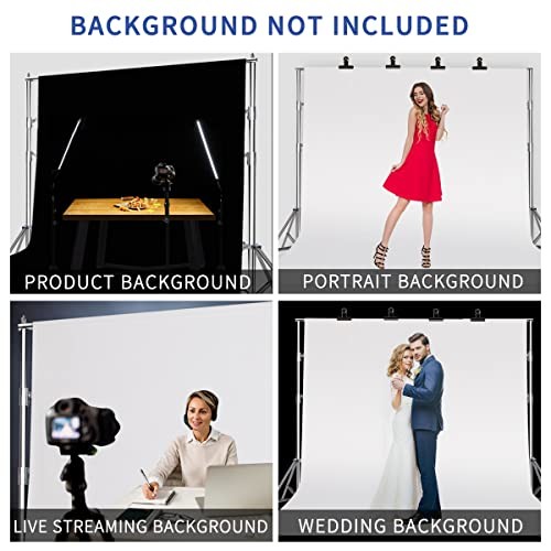 8.5 * 10 FT Stainless Steel Backdrop Stand,Photo Video Adjustable Background