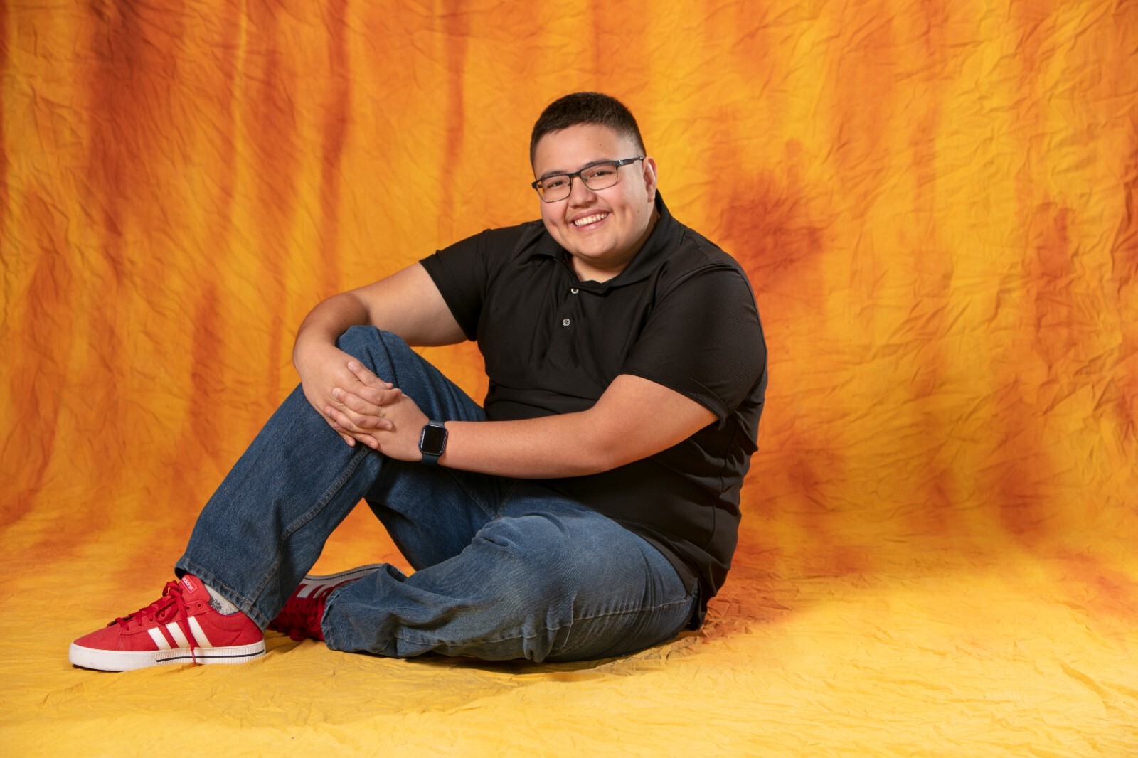 Fire muslin backdrop 10×20 with grummets