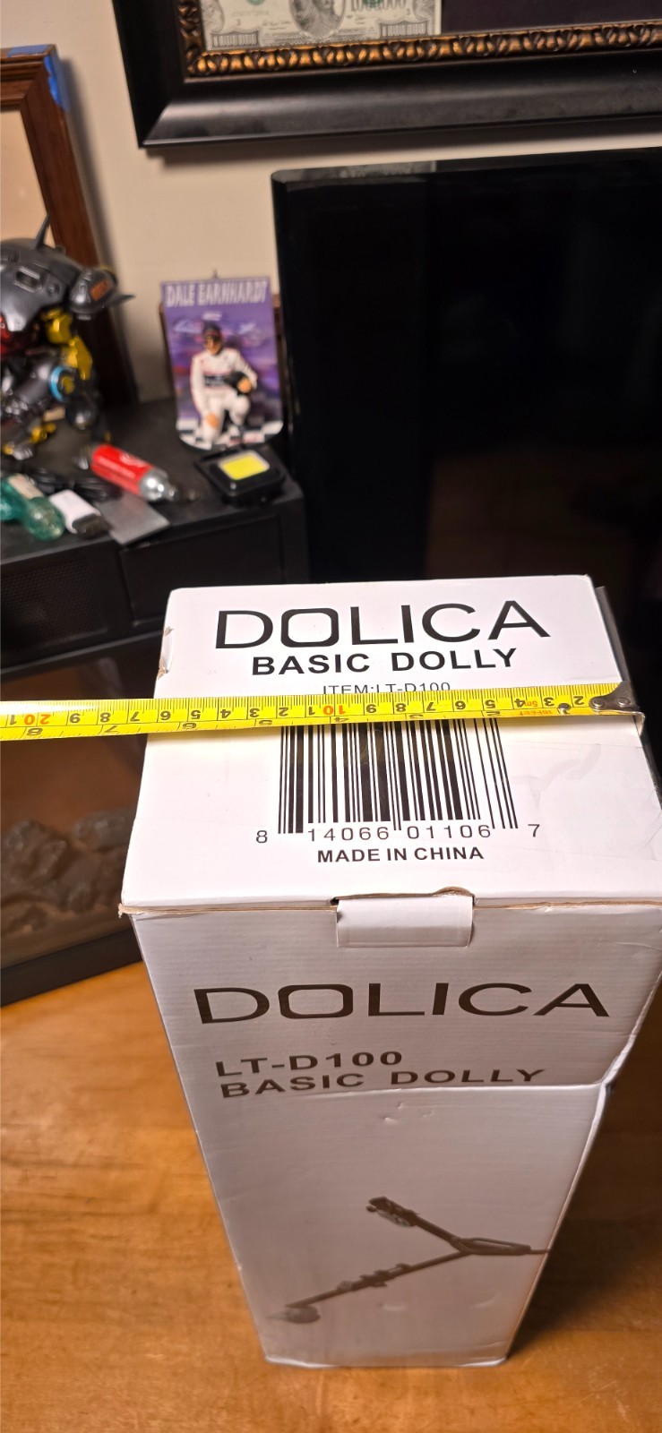 Dolica LT-D100 Basic Dolly Tripod Slider Wheel System Camera Open Box