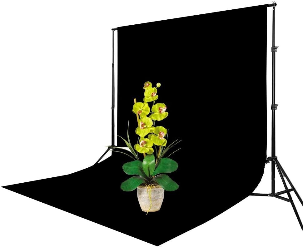Black Velvet Photography Backdrop Light Absorbing Non Reflective Solid 100x150cm