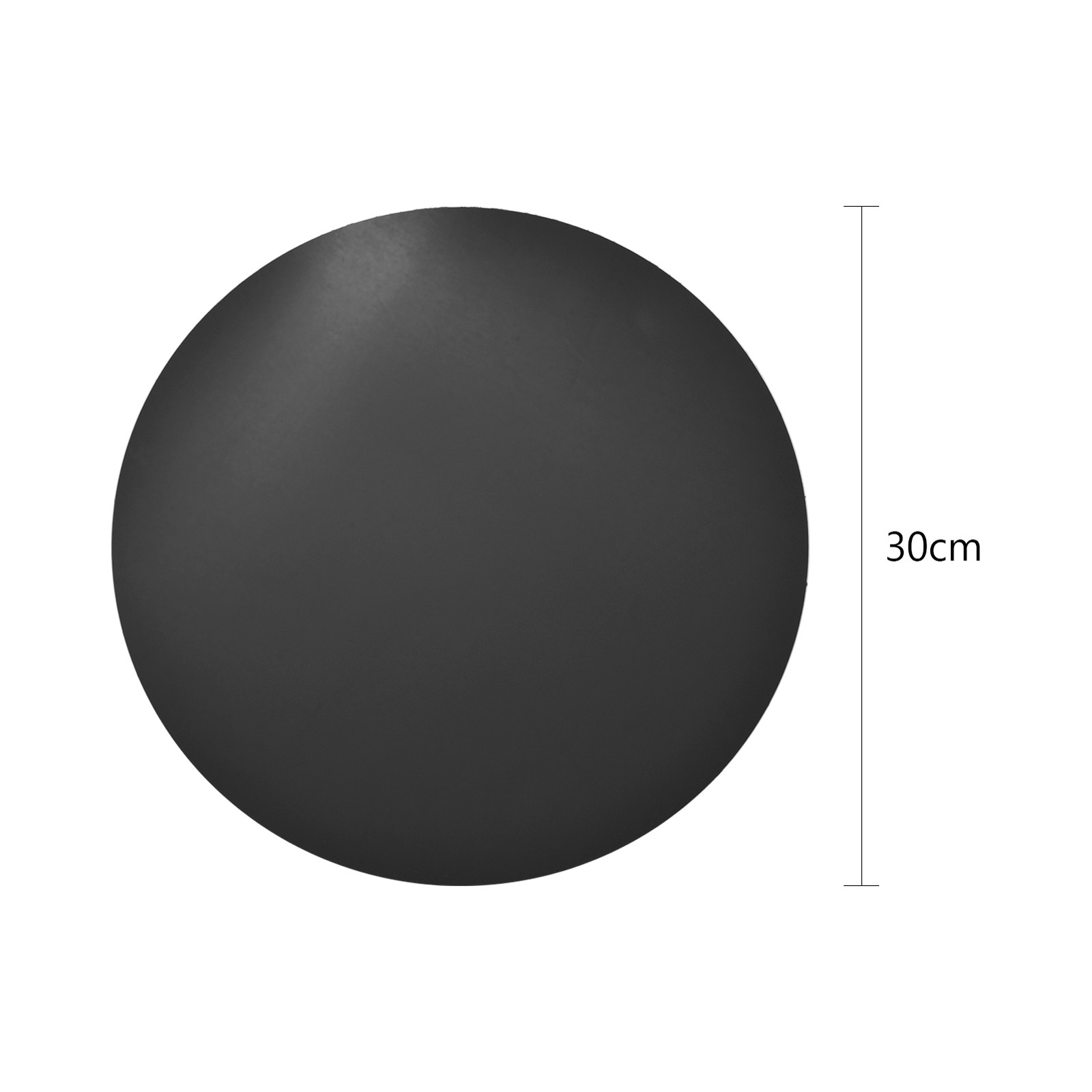 2PCS 30X30cm Round Acrylic Sheet Reflection Board Photography Background Boards