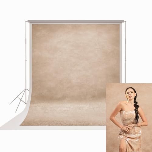 8x10ft Abstract Textured Professional Photography Backdrop 8×10 ft Beige