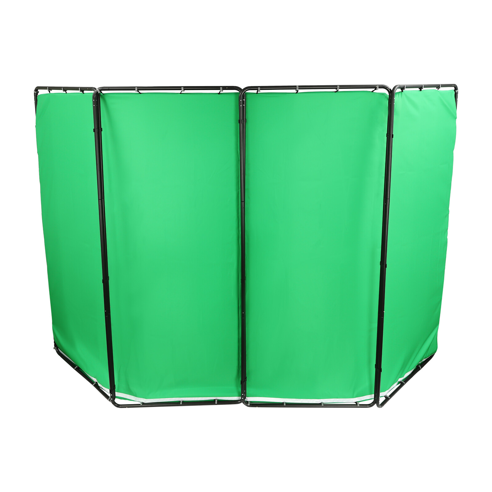 Photography Backdrop Stand Kit with Green Cloth For Photo Studio 12.73*7.55ft
