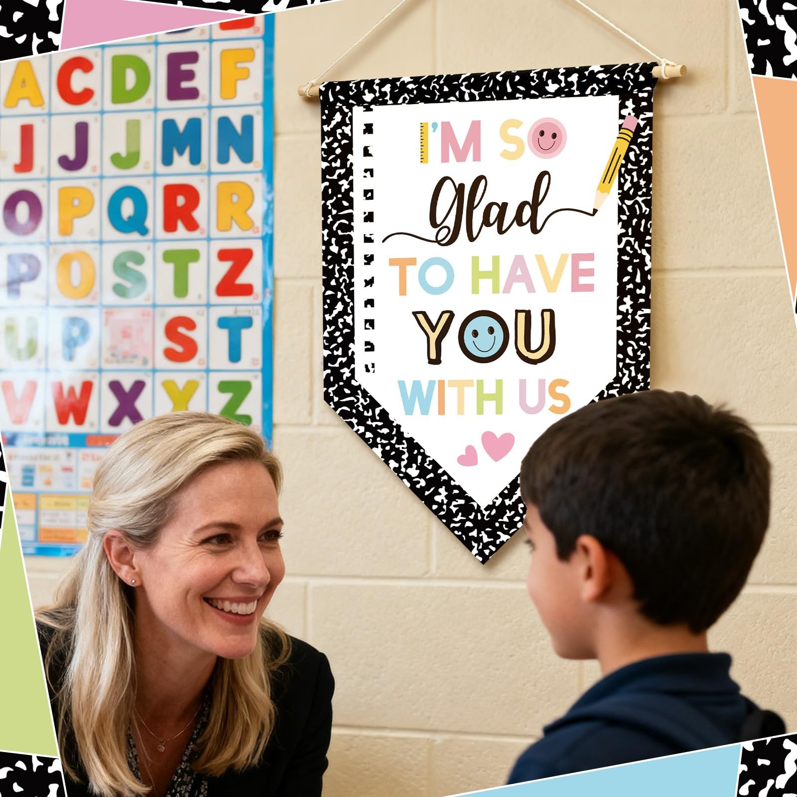Composition Notebook Classroom Decor I’m So Glad to Have You with Classroom D…
