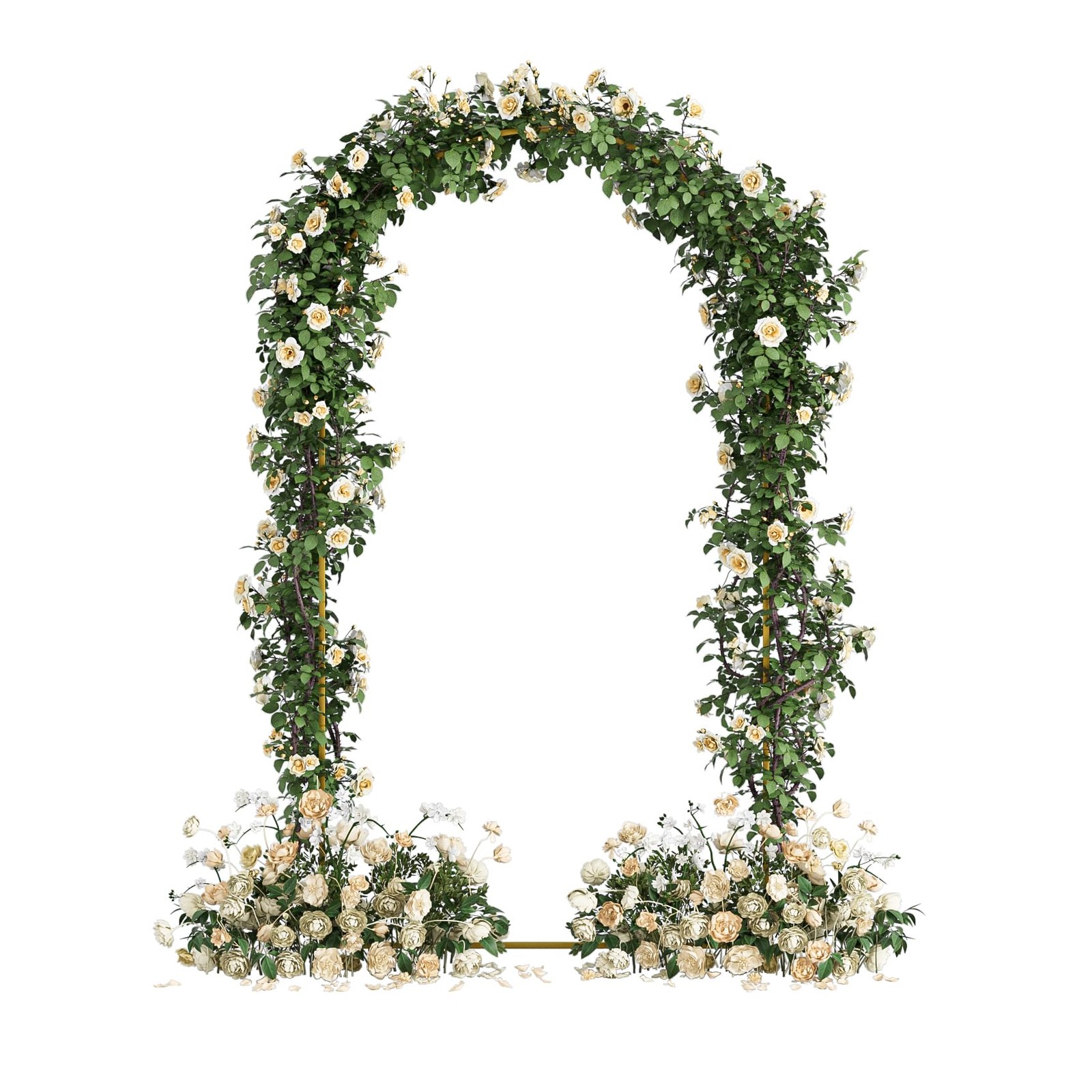 Wedding Arch, Metal Arch Backdrop Stand, Balloon Arch Stand Wedding Frame for…