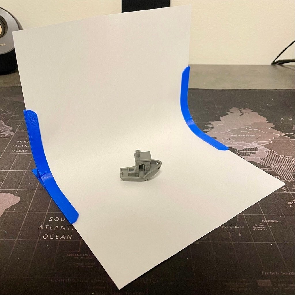 3D Printed Photography Studio Background Backdrop Photo Stand A4 Sheets