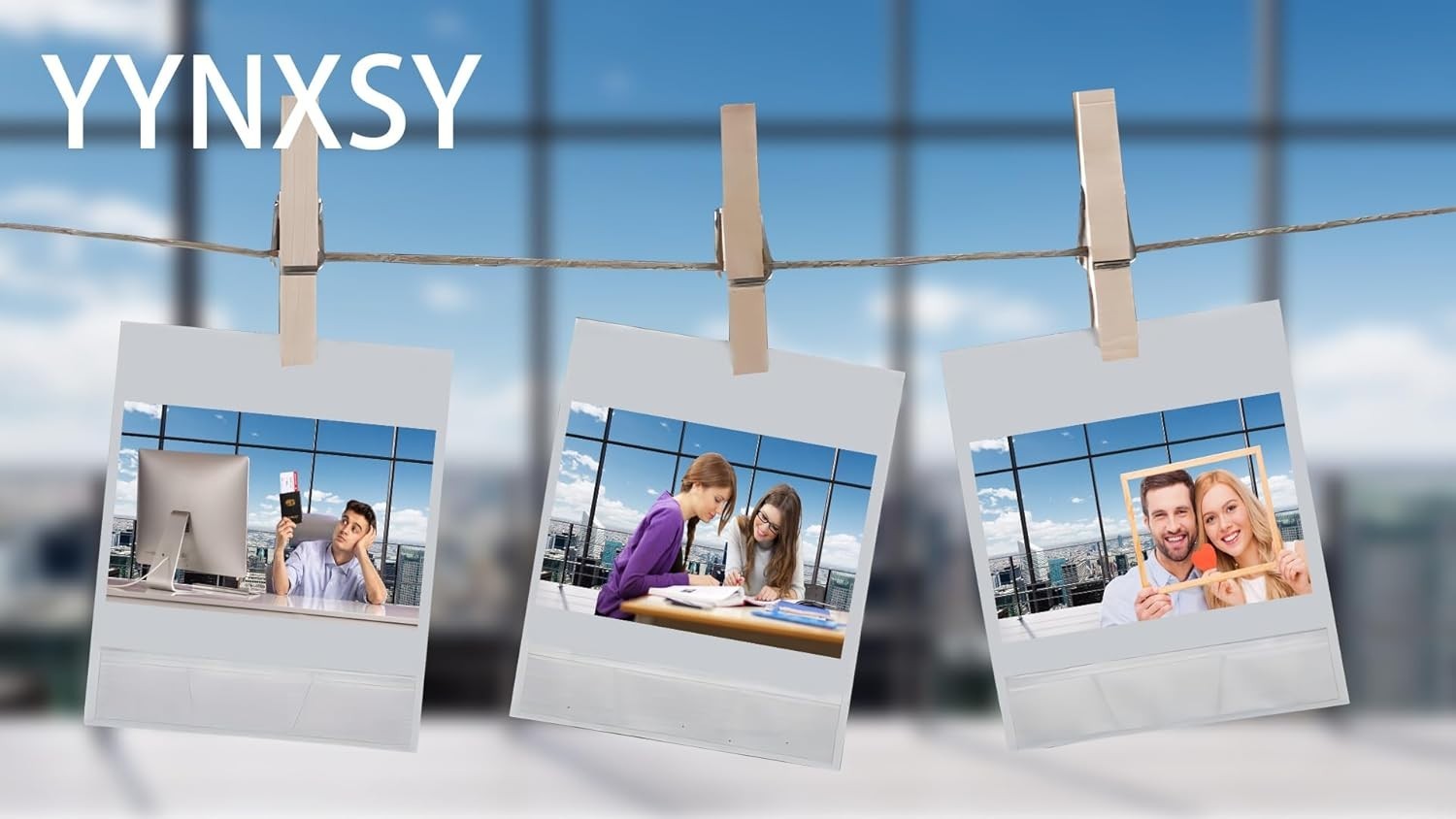 7X5Ft/8X6FT Office Room Backdrop City Vinyl Backdrops Business Street View Skysc