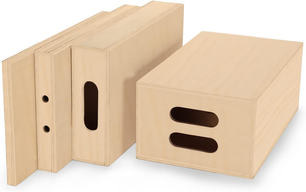 Full Set of 4 Standard White Appleboxes for Studio, Film Set & Photography. Mult