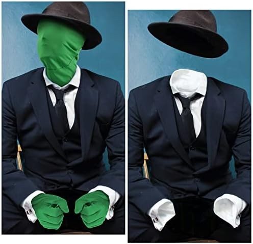 Chromakey Gloves & Hood for Chroma Key Compositing Green Screen in Photography &