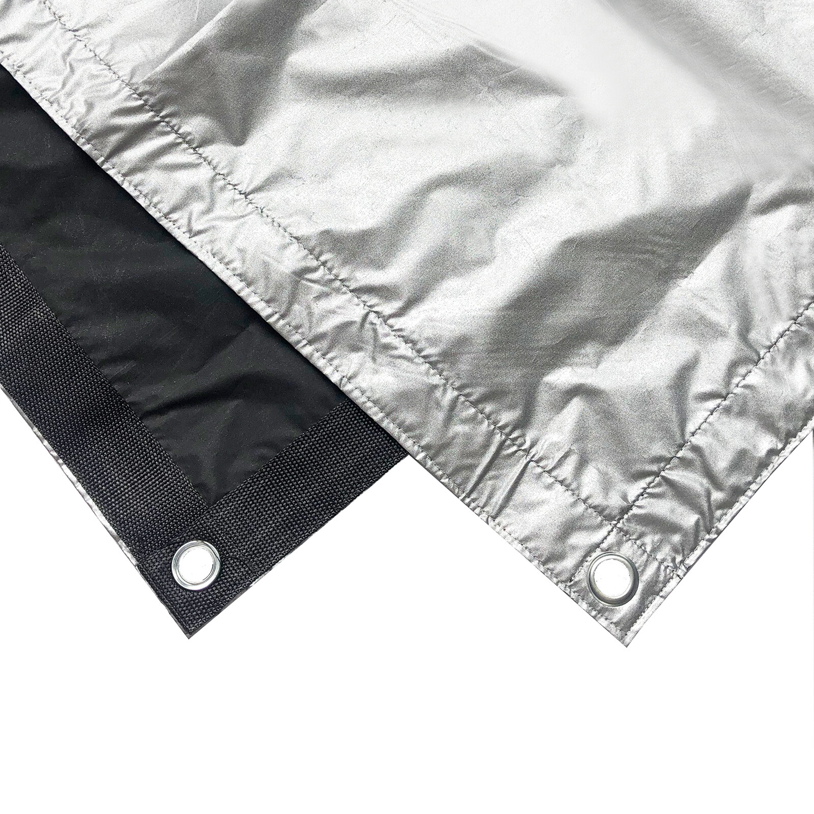 12’x12′ 12×12 3.6×3.6m Black Grey Canvas Cloth overhead butterfly block reflect