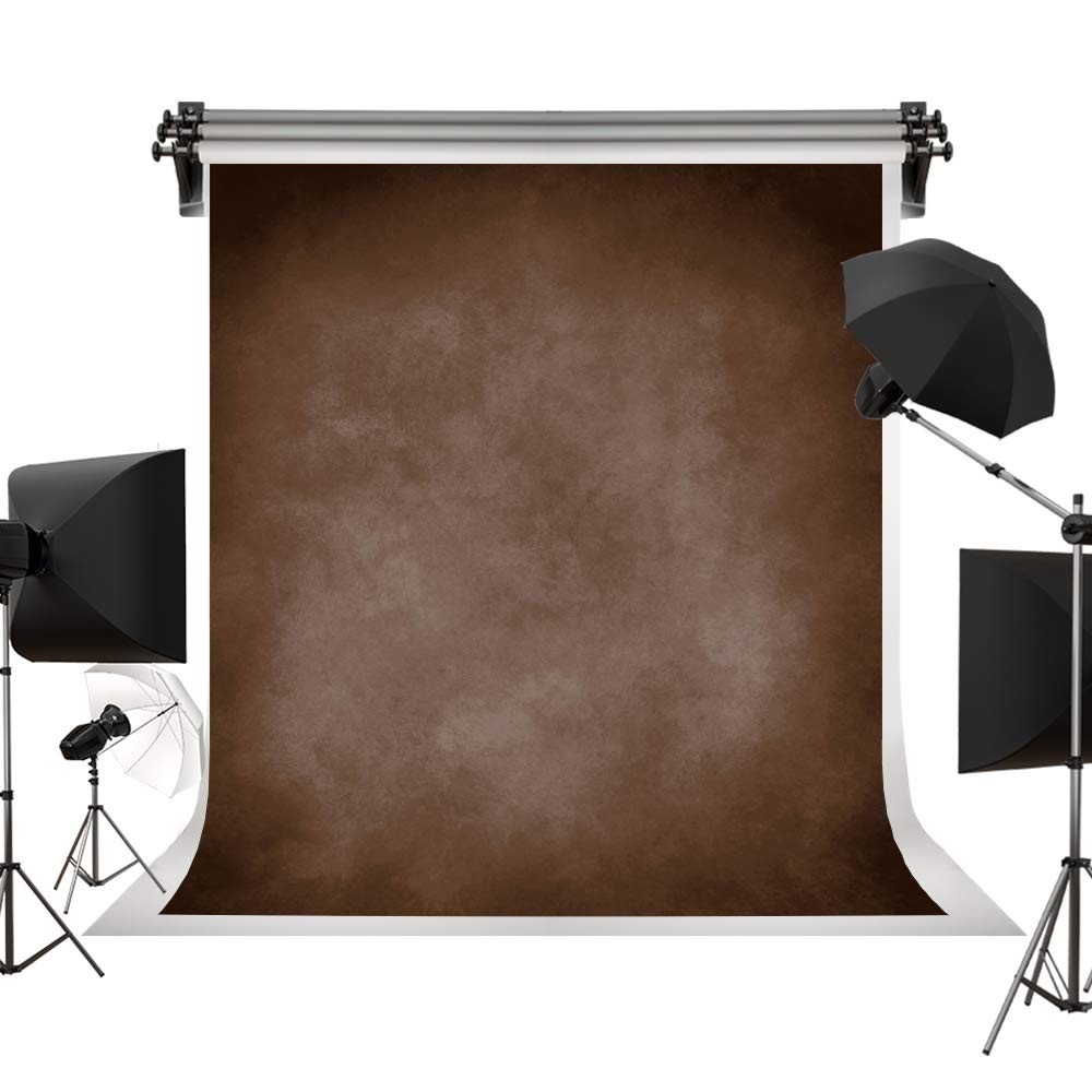 Kate 5x7ft Brown Portrait Backdrops Vintage Brown Backgrounds for Professional P