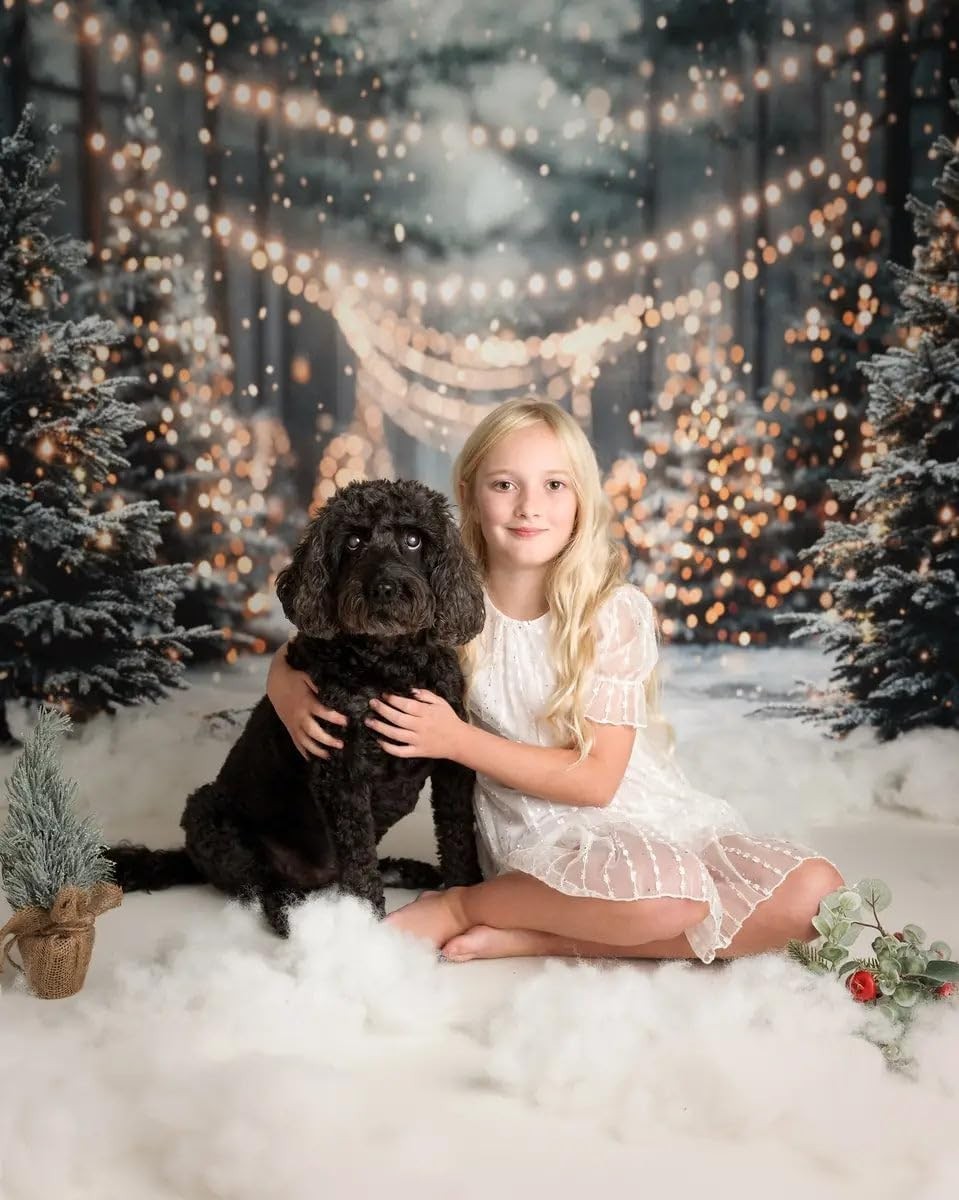Kate 8x8ft/2.5×2.5m Christmas Backdrop Xmas Tree Photo Background Photography St