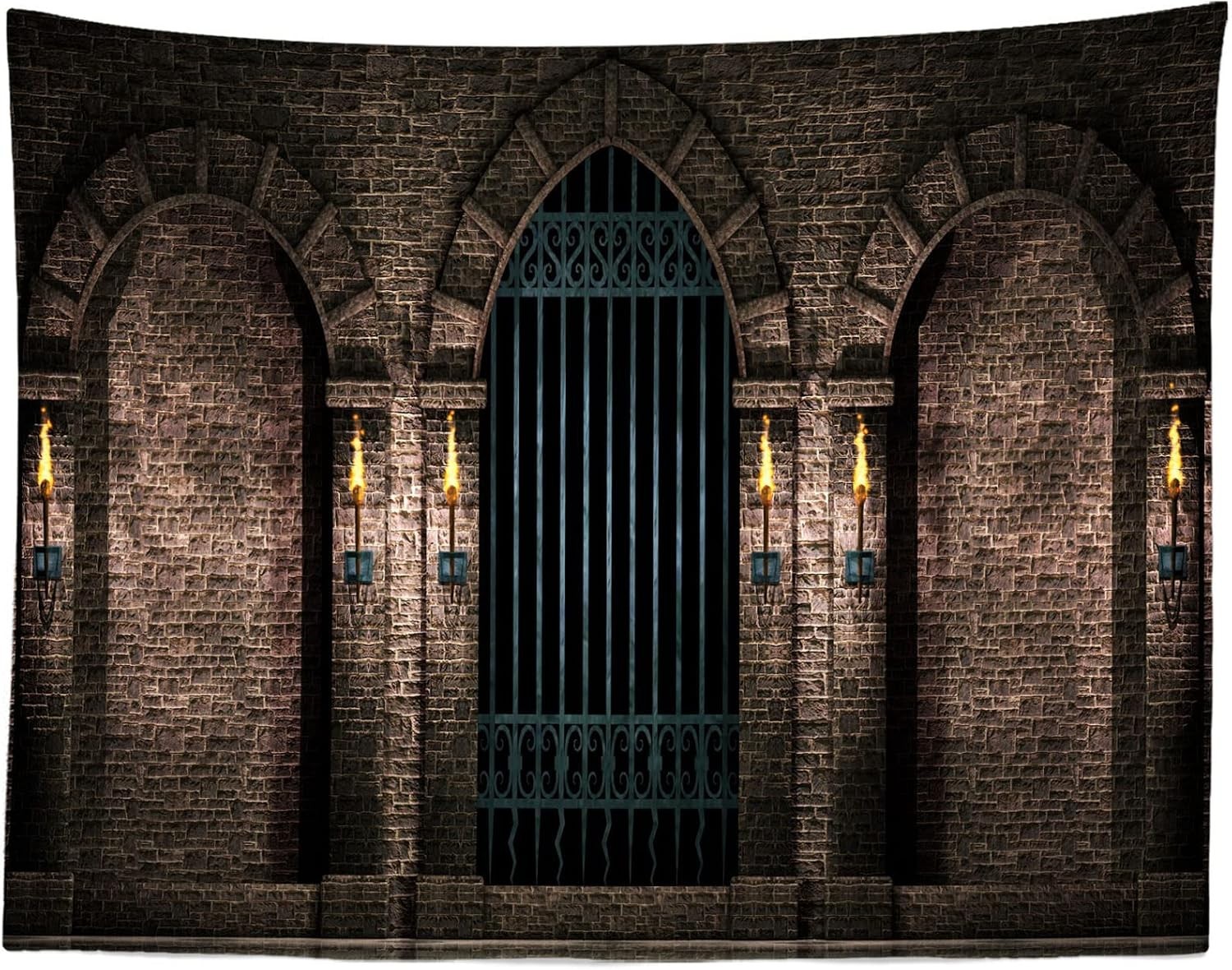 Durable 5x3ft Gothic Castle Backdrop – Enchanting Halloween & Birthday Decor