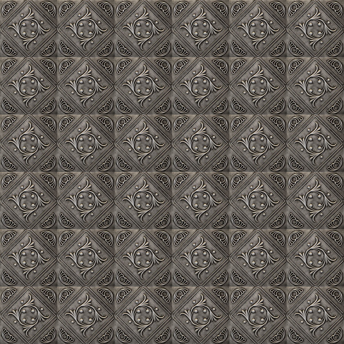 Photography Backdrop Background Foam 20×20 R2 Black Silver Ceiling Tiles Lot/8