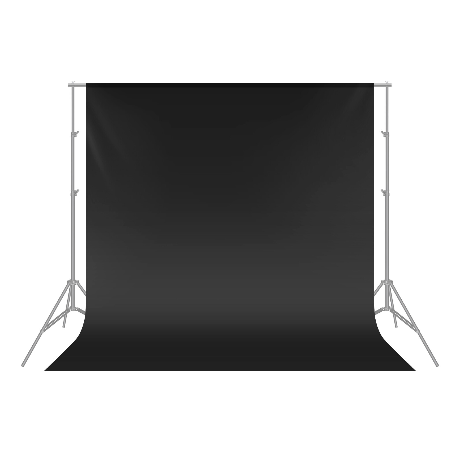 Neewer Black Background 5.9 x9.2ft Photo Studio Polyester Collapsible Backdrop