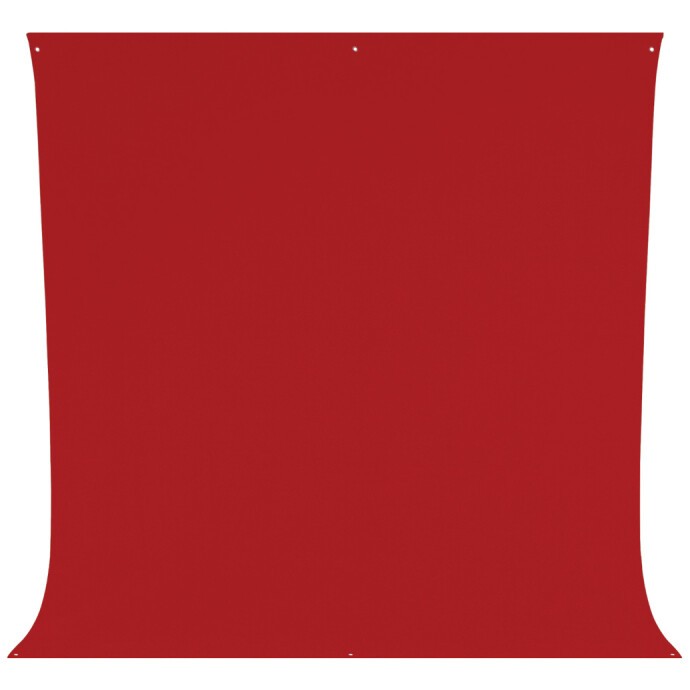 Westcott Wrinkle-Resistant Backdrop – Scarlet Red (9ft x 10ft)