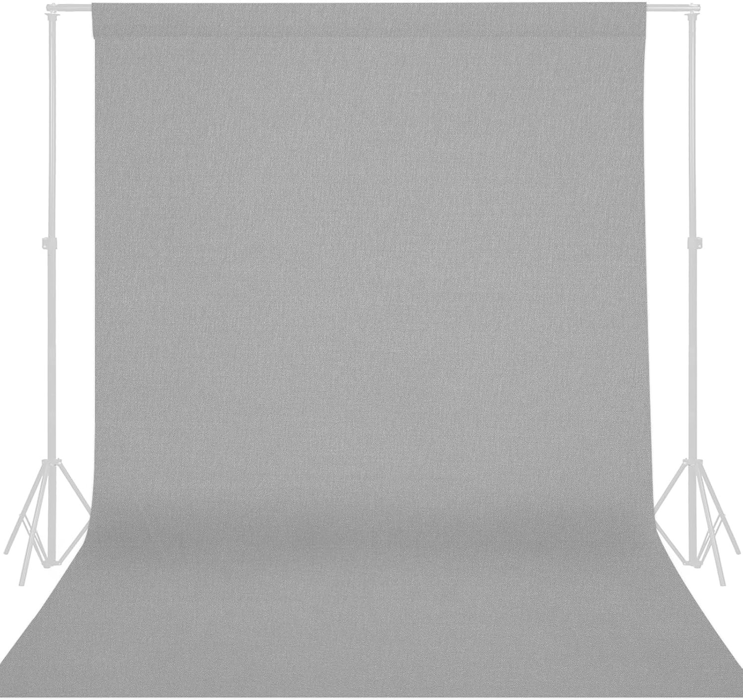 Denny Manufacturing photography Vinyl roll backdrop 6’x12′ w/ carry bag Lt. Gray
