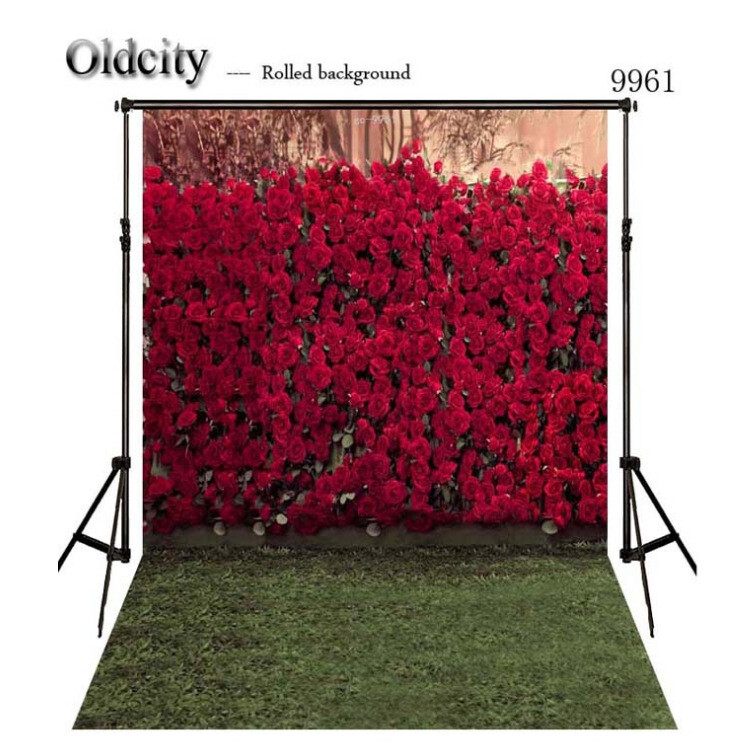 Romantic Floral Photography Background Video Studio Backdrops Party Wedding