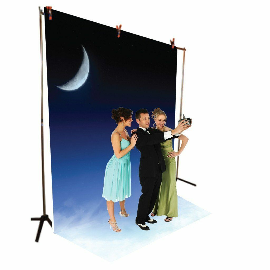 Night Sky Vinyl Photography Backdrop – 8’x10′ or 8’x14′