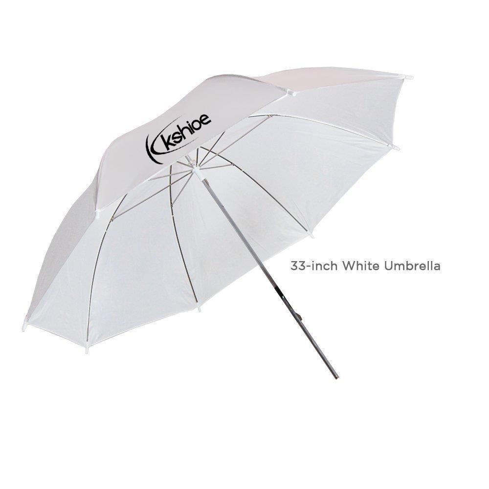 Kshioe Photo Studio Lighting Photography Backdrop Stand Light Kit Umbrella Set