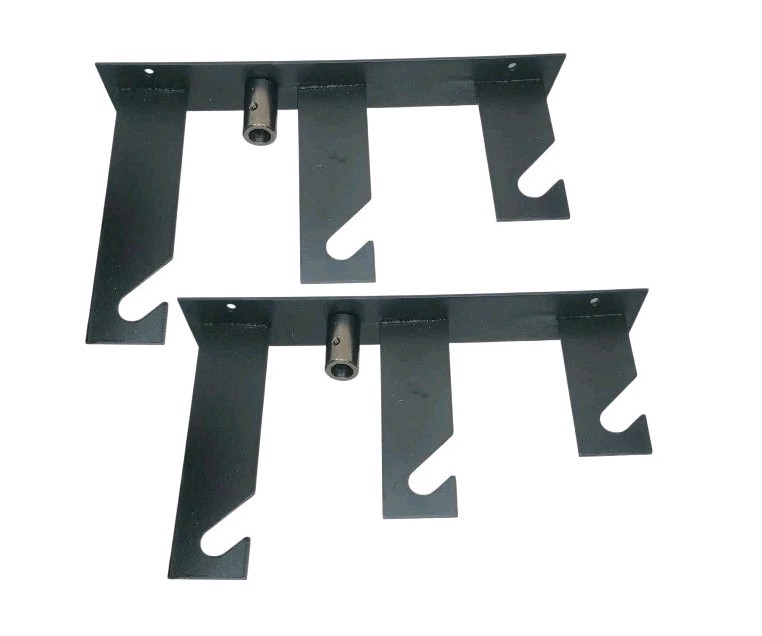 New Photography Backdrop Wall Mount 3 Roller Support With Hardware