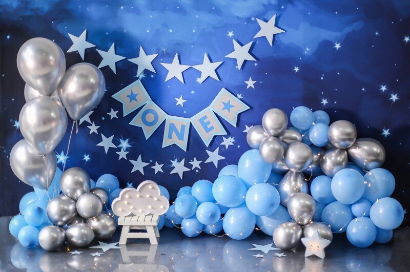 Balloons Photography Background Studio Backdrops For Child Party Birthday Decor