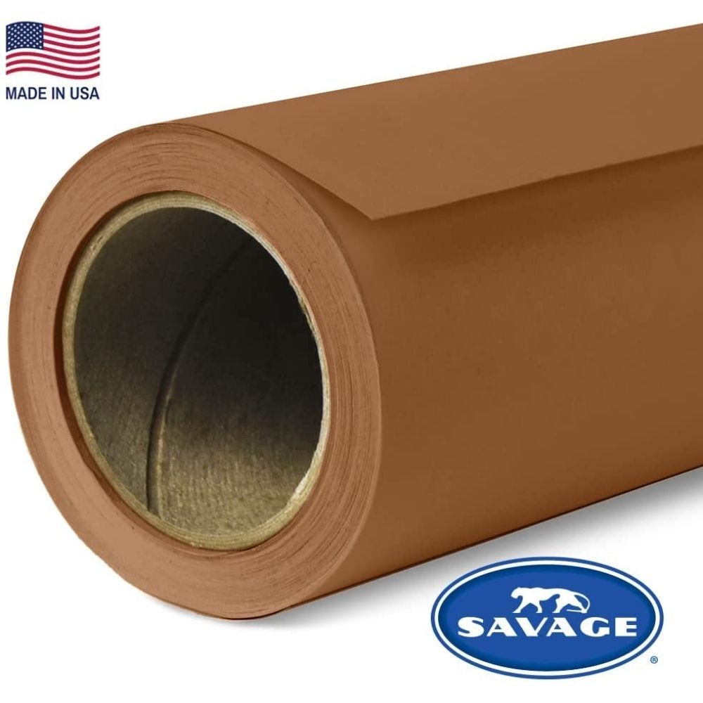 Savage Widetone Seamless Background Paper (#80 Cocoa, 86″Wide x 36’Long)