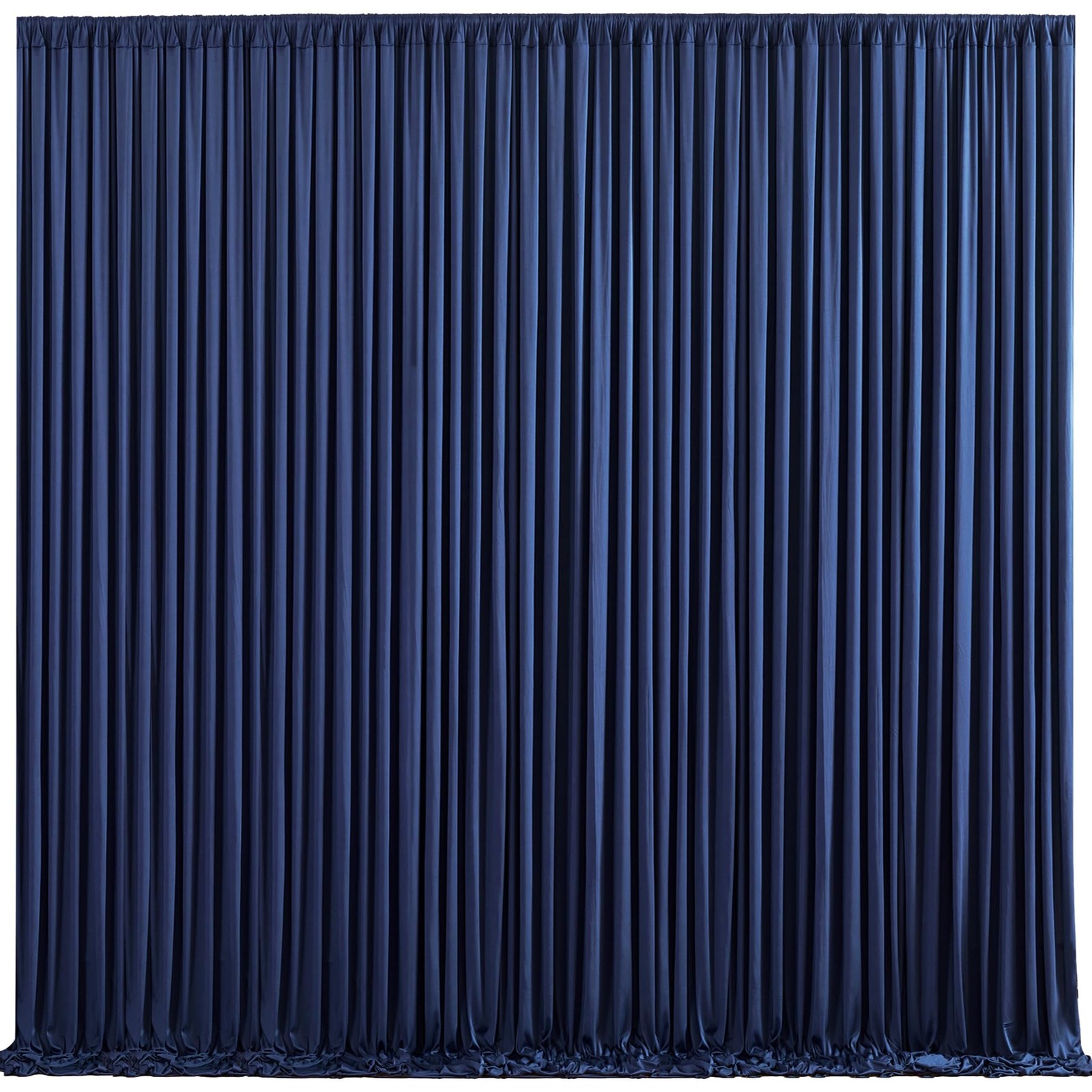 10×10 Ft Navy Blue Backdrop Curtain Wrinkle Free Photo Background Drape Panel
