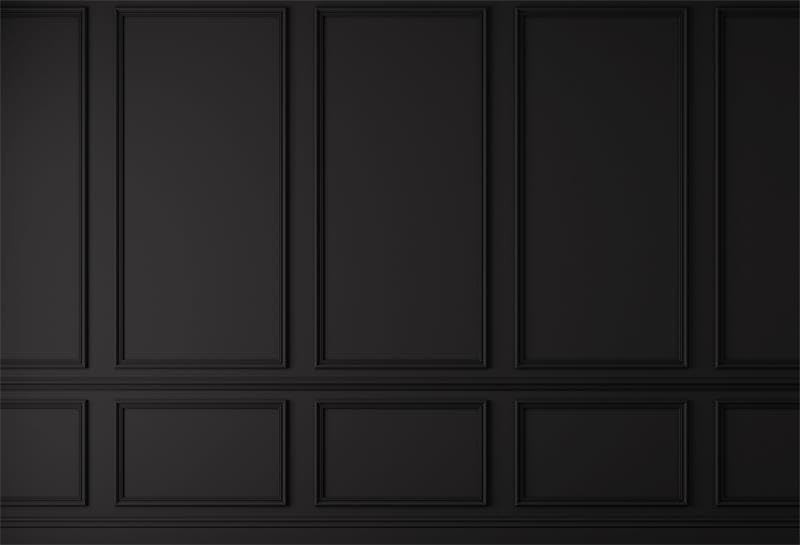 7x5ft Black Classic Wall Backdrop Solid Dark Grey Indoor Room Photo Studio Prop