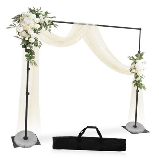 Backdrop Stand Kit – 10ft x 8.5ft Adjustable Photo Background Stand Support