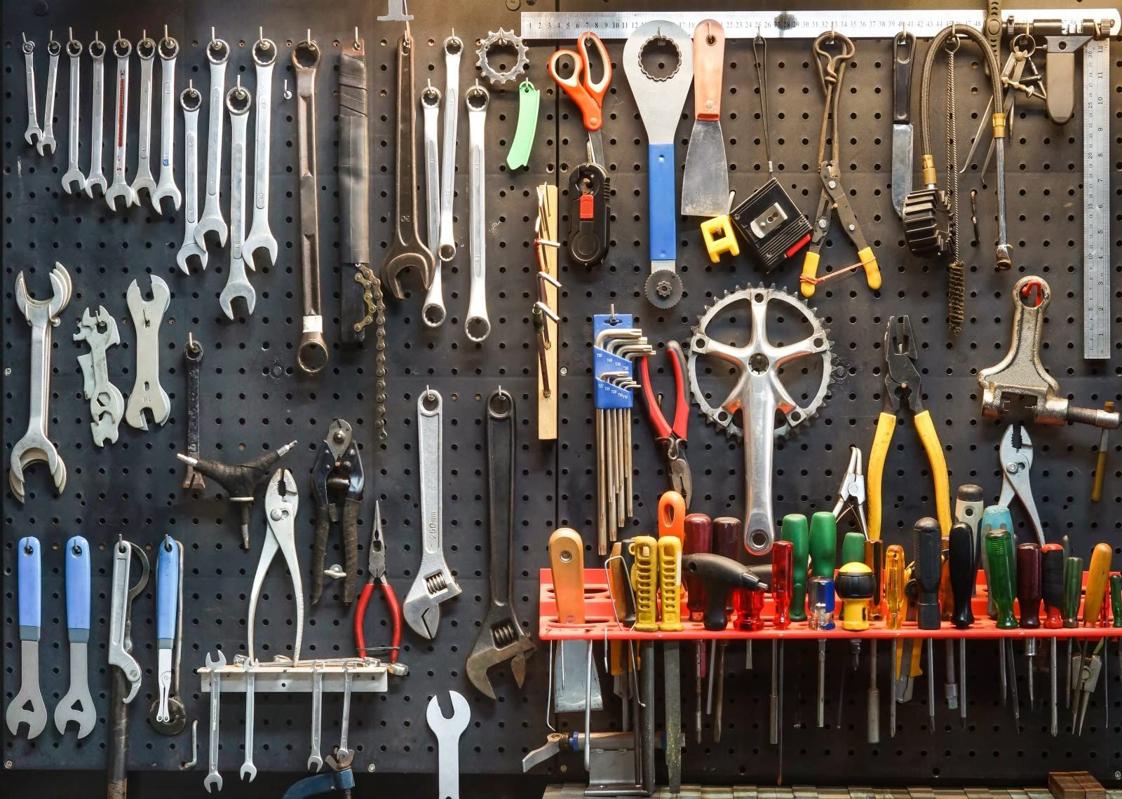 BELECO 7x5ft Fabric Workshop Tools Backdrop Garage Mechanic 7x5FT, A14197