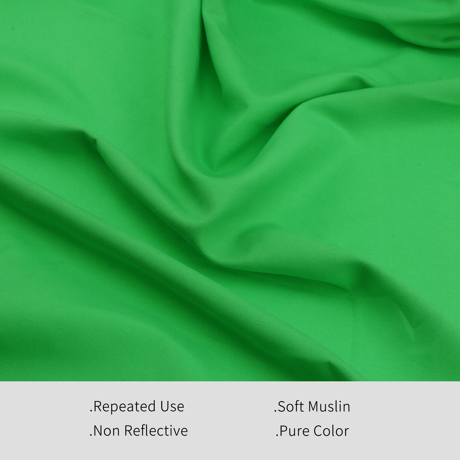 Chromakey Screen Backdrop Background for Photo Studio 10x10ft 10×6.56ft 10x20ft