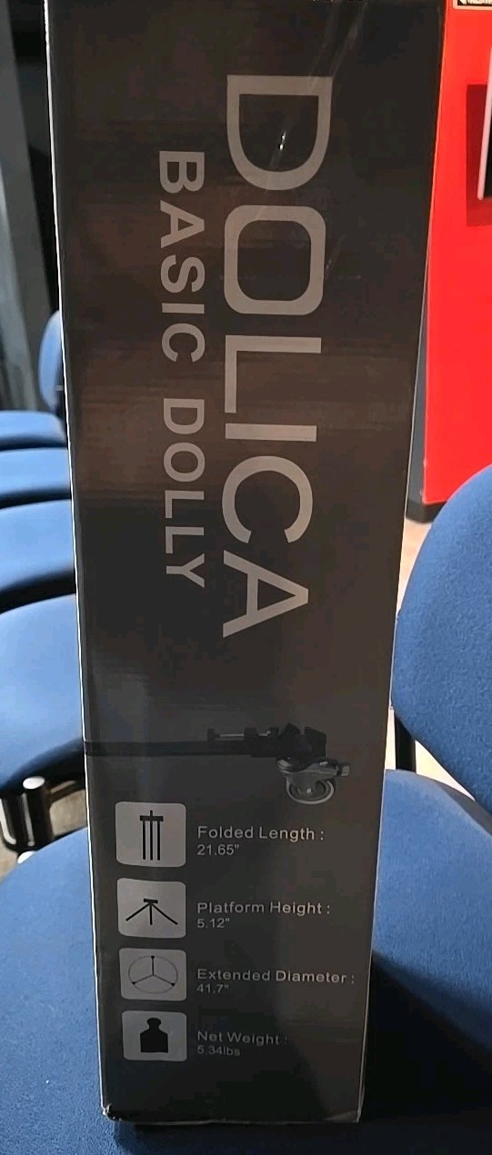 Dolica LT-D100 Basic Dolly Tripod Slider Wheel System Camera New In Box