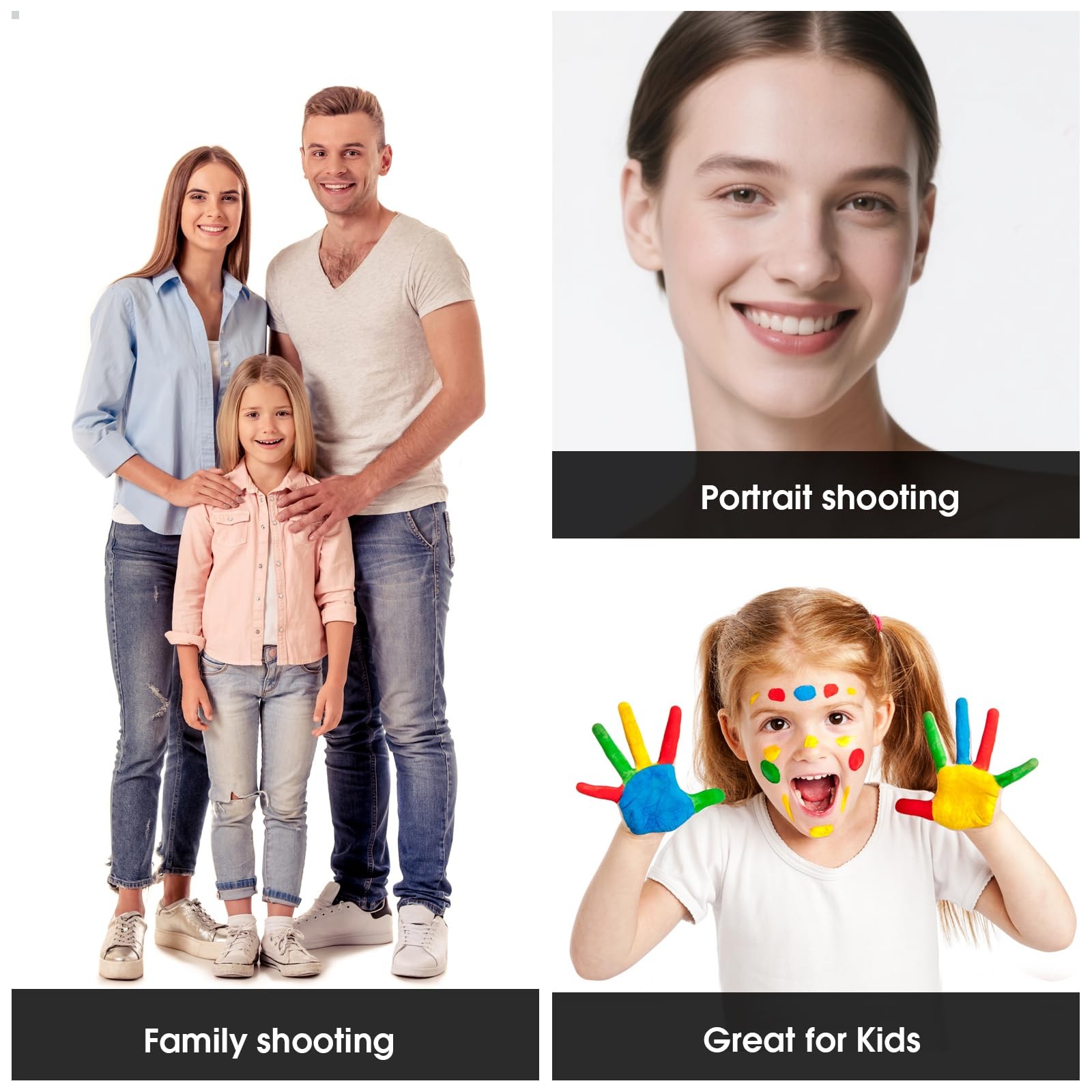 CPLIRIS 10x20ft White Backdrop for Photography, Dual-Size 10x20ft,